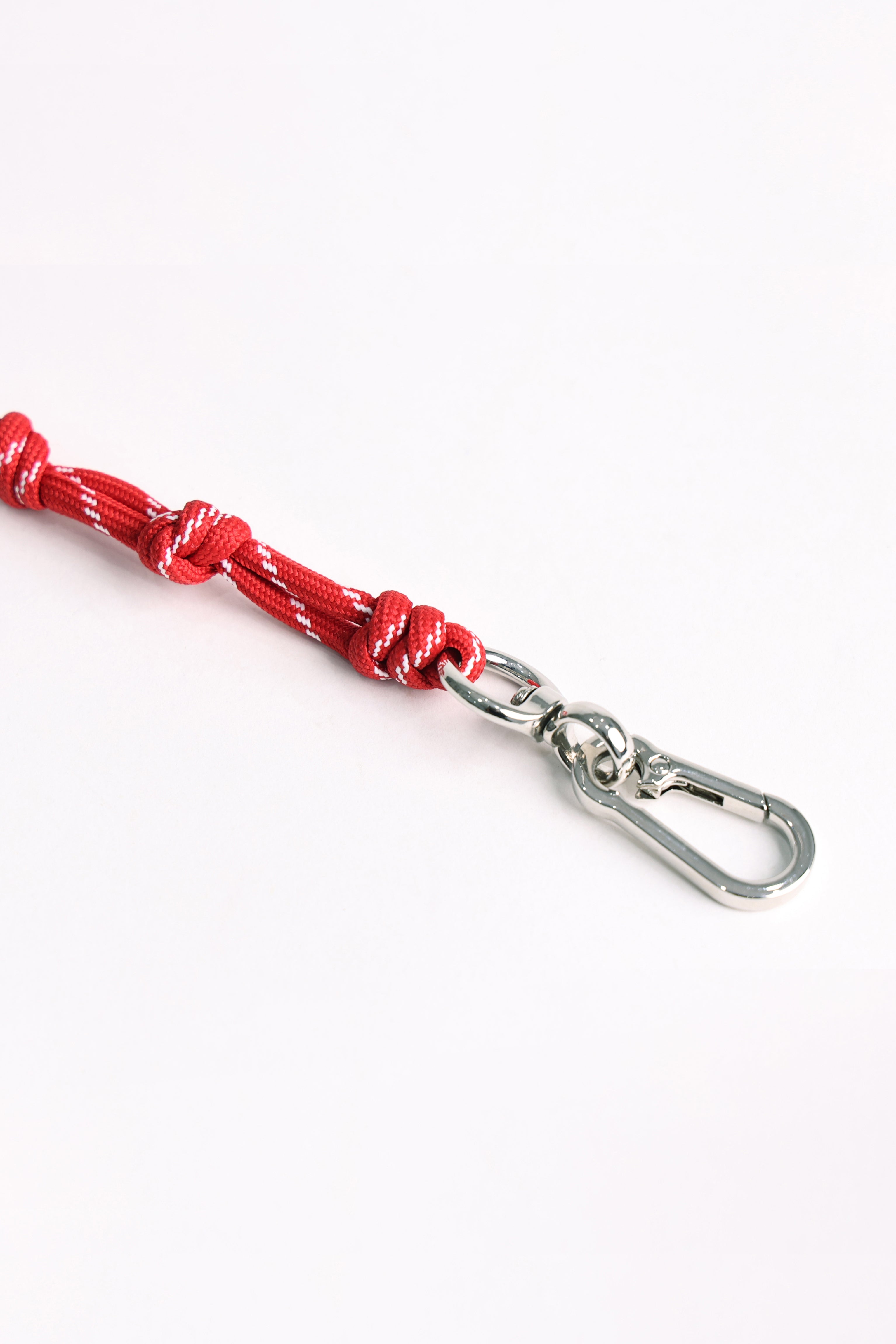 Red Braided Rope Pendant