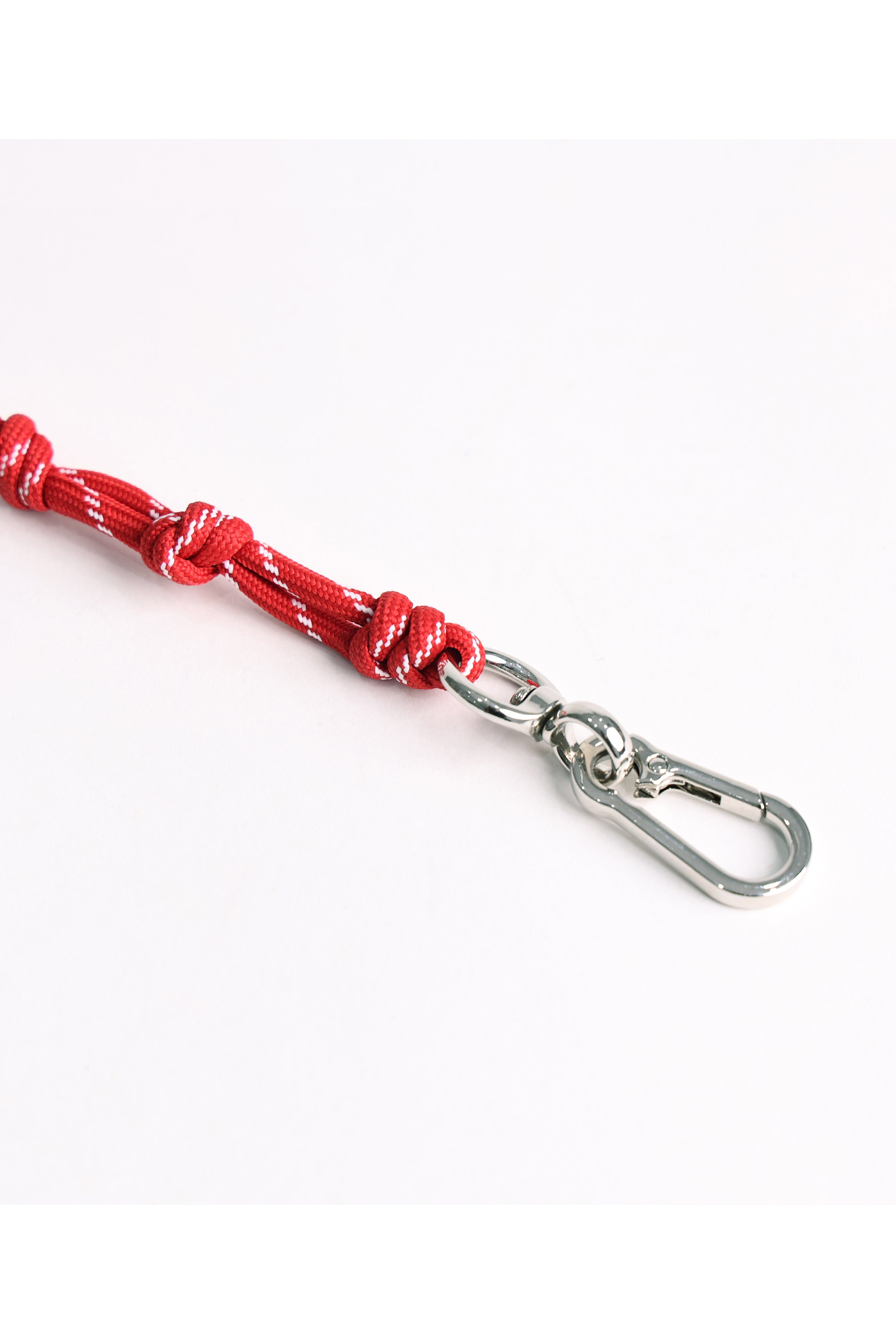 Red Braided Rope Pendant