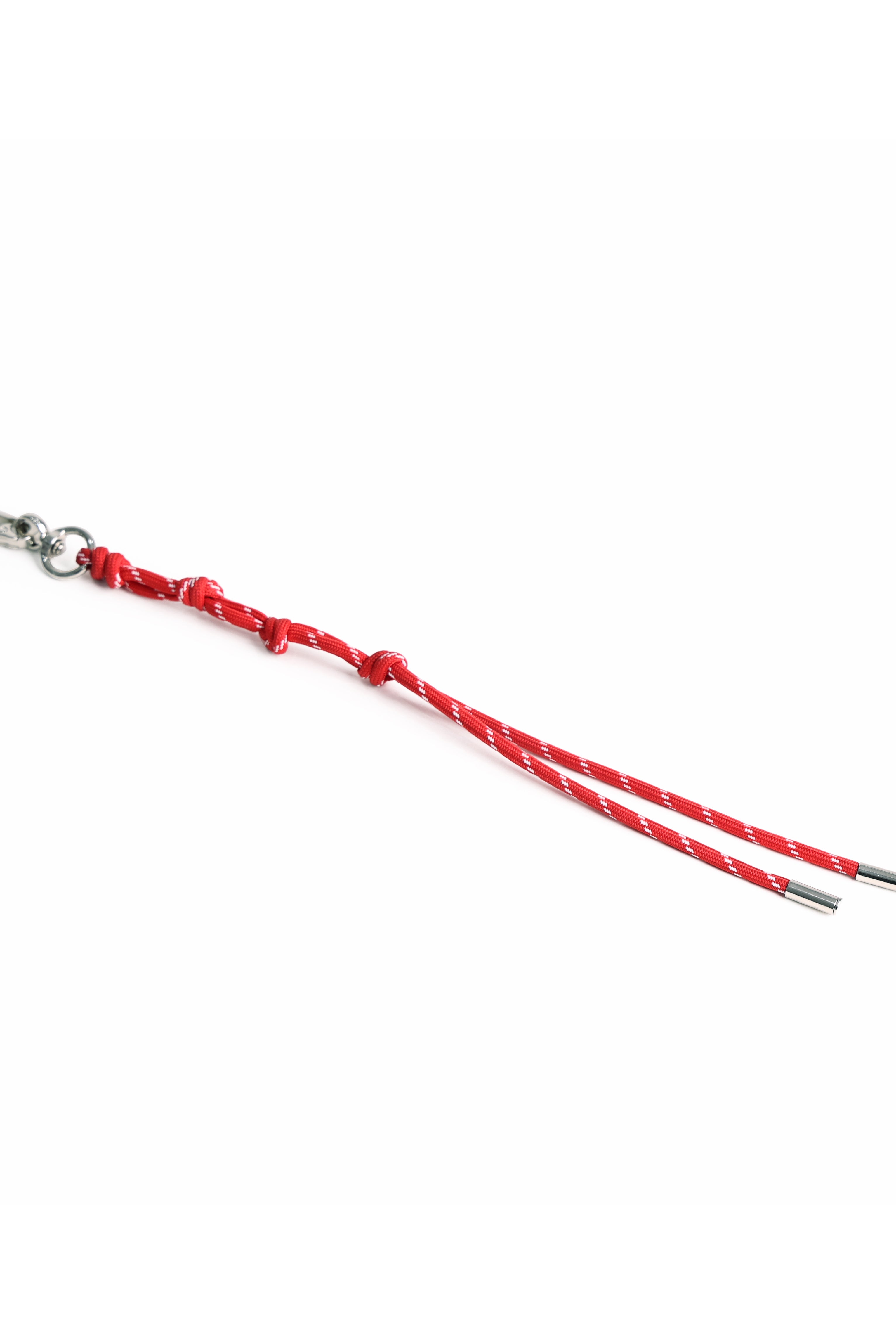 Red Braided Rope Pendant