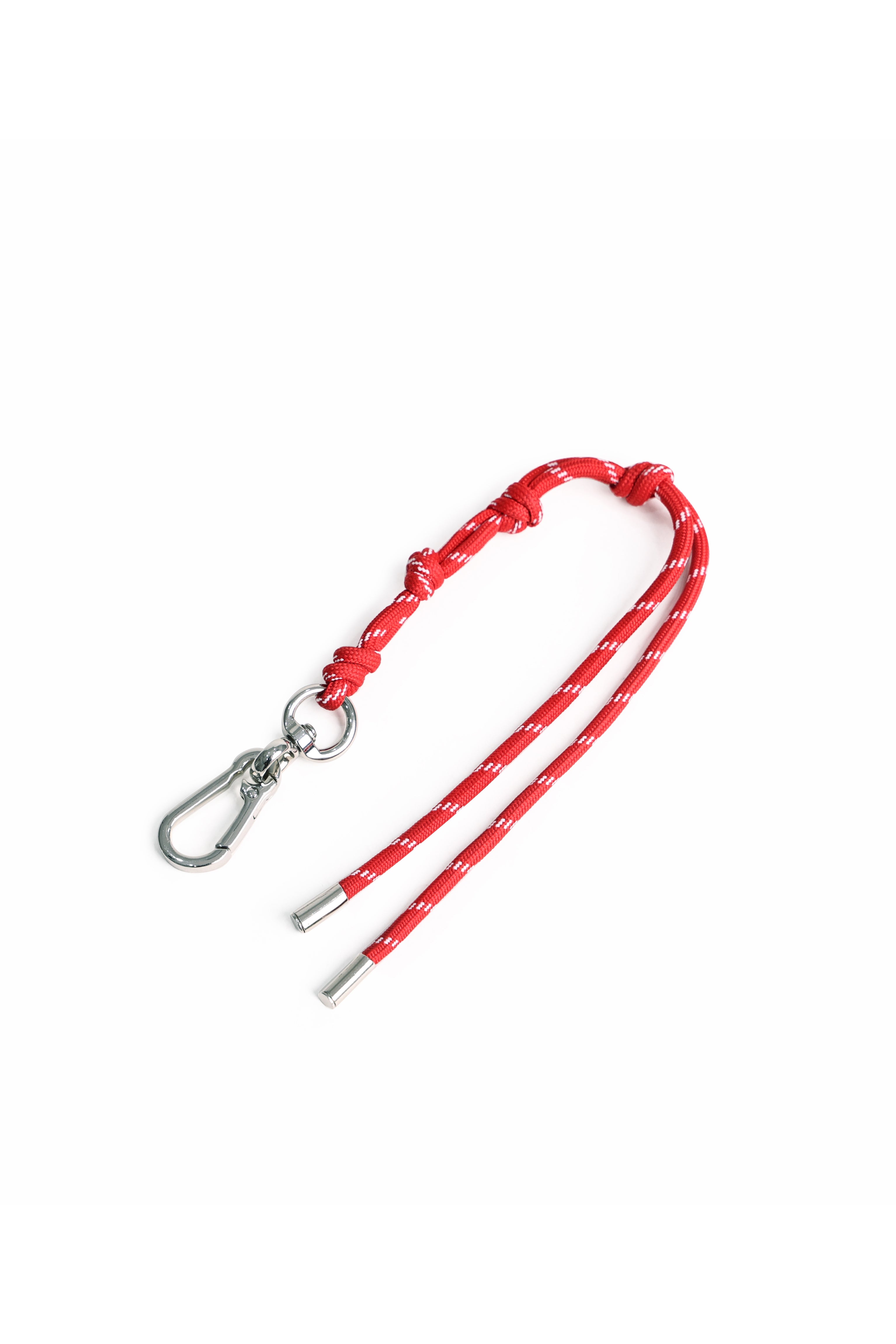 Red Braided Rope Pendant