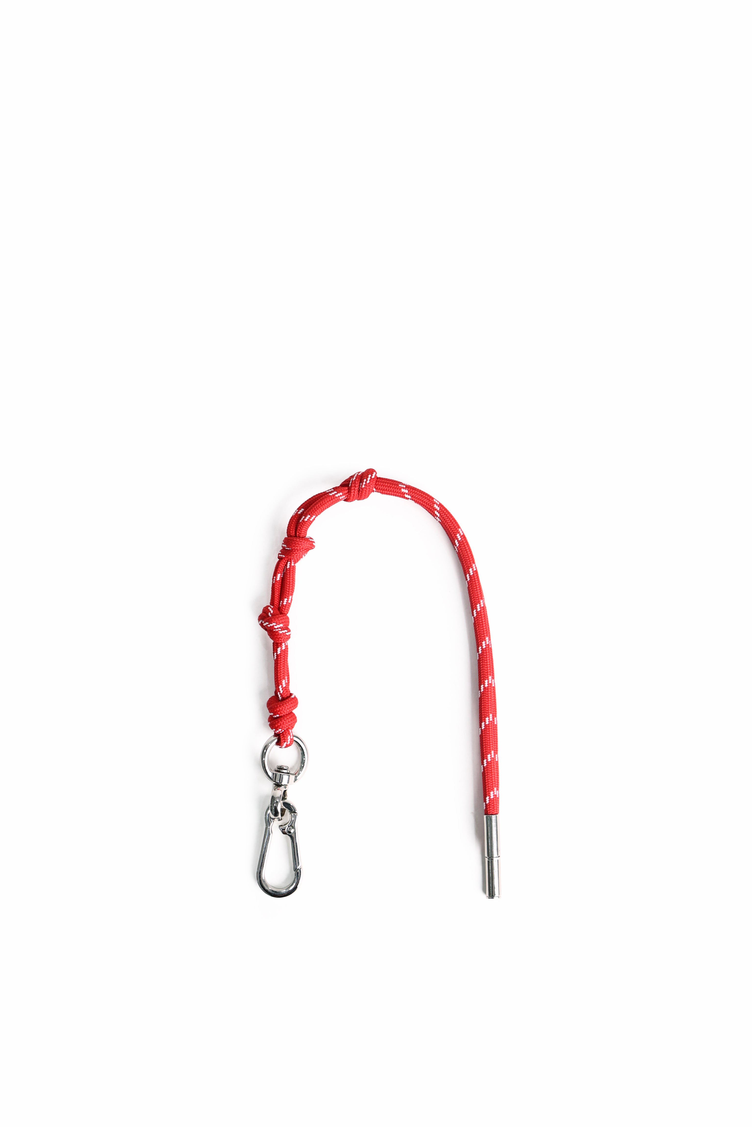 Red Braided Rope Pendant