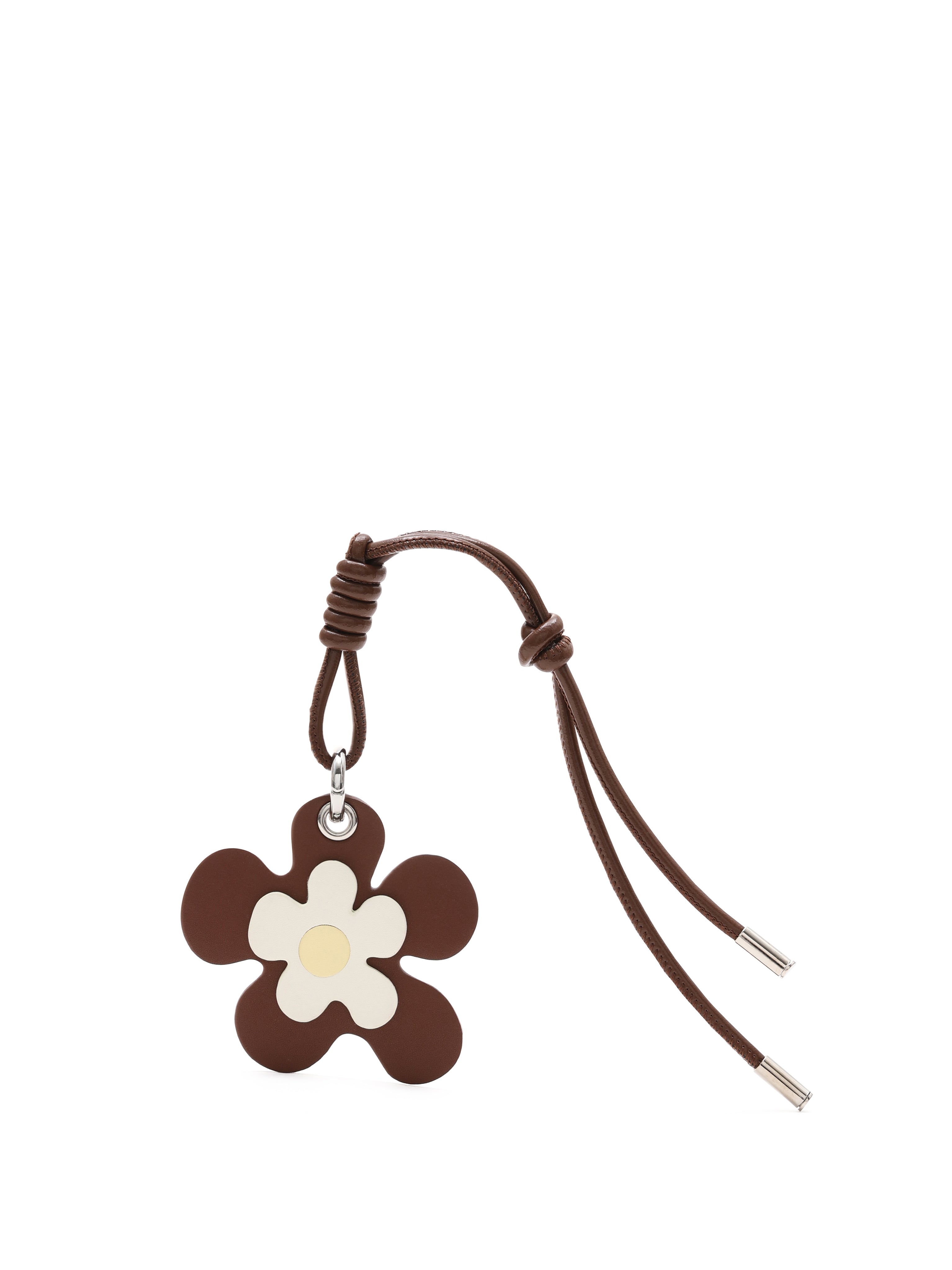 Brown Flower Bud Pendant Bag Decoration