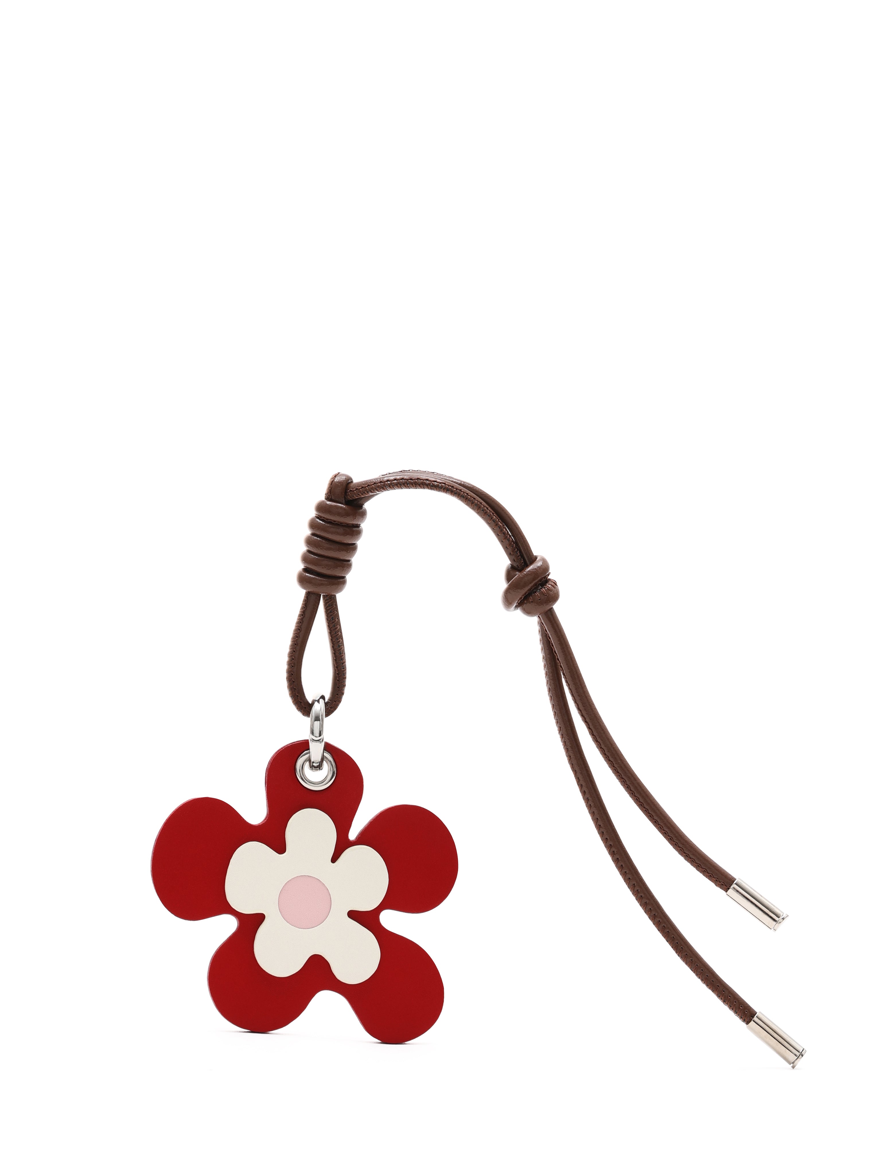 Red Flower Bud Pendant Bag Decoration