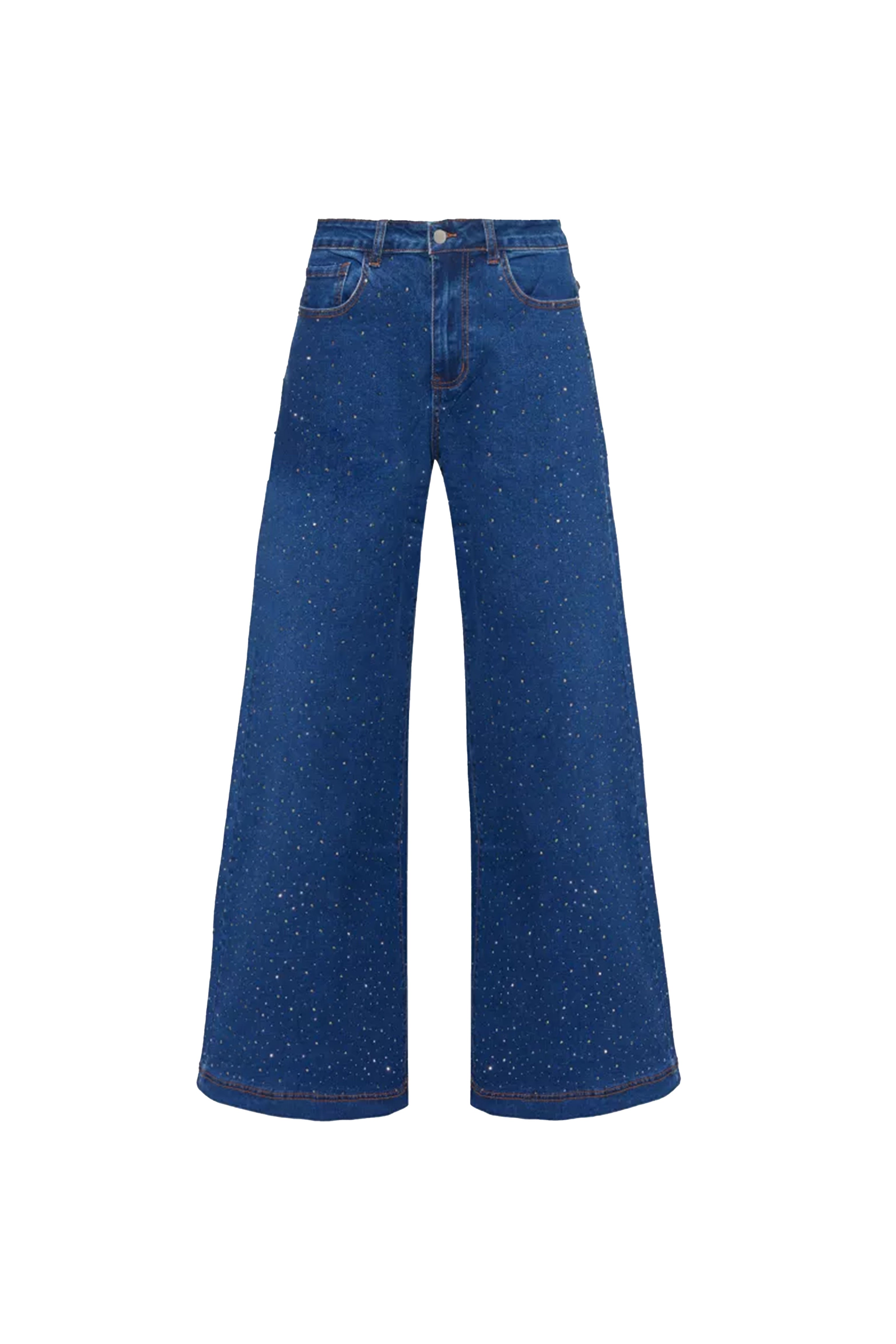 Demi Diamante Flare Jeans