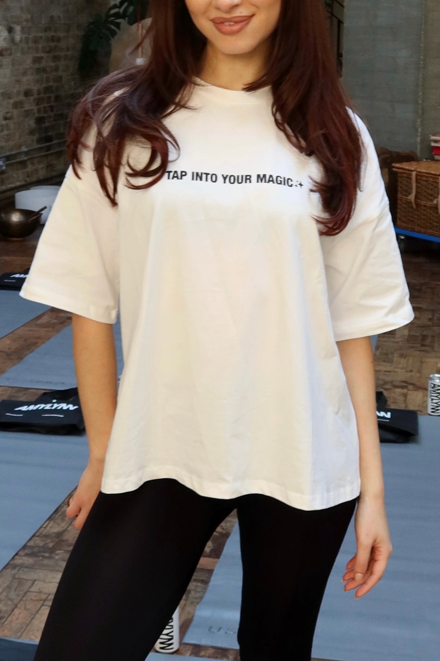 AMYLYNN Slogan T-Shirt