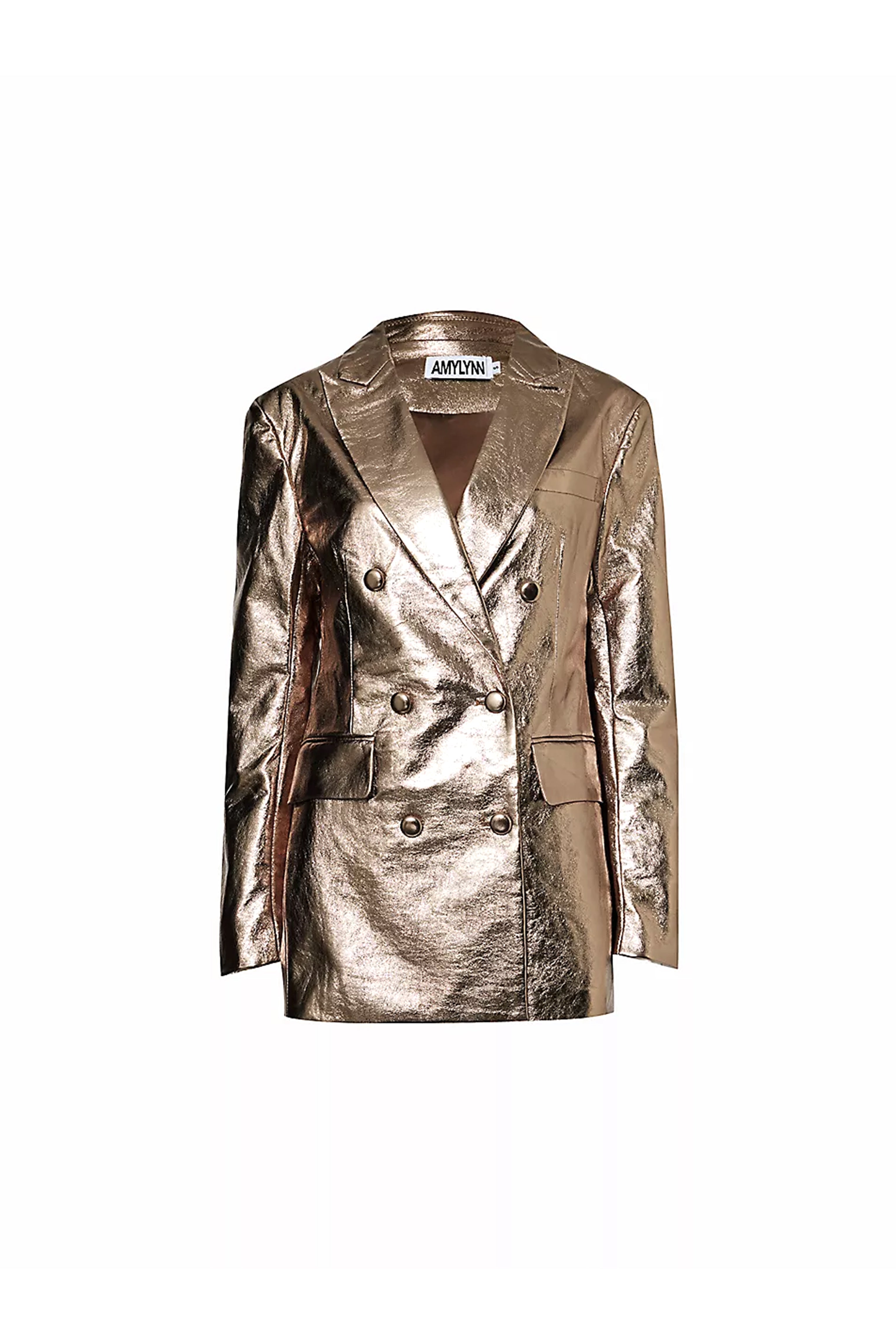 Metallic blazer on sale