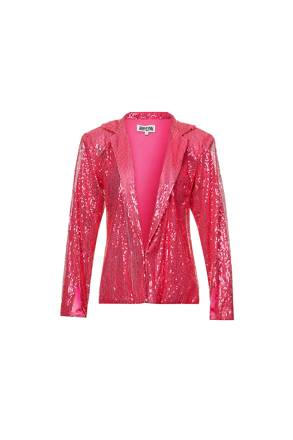 Pink sequin jacket womens hotsell